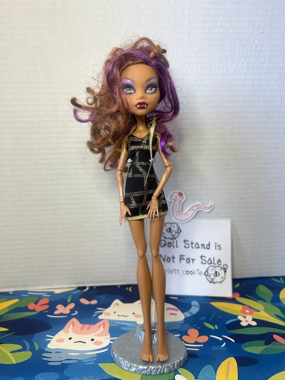 Monster High Doll Ghouls Night Out Clawdeen Wolf #55
